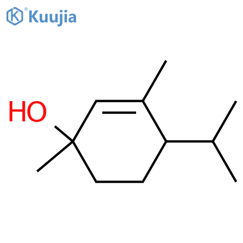 2-CYCLOHEXEN-1-OL, 1,3-DIMETHYL-4-(1-METHYLETHYL)- structure