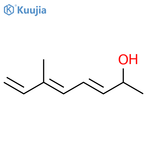3,5,7-Octatrien-2-ol, 6-methyl- structure