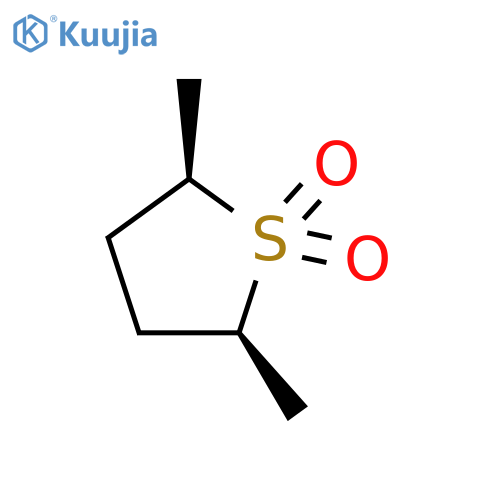 (2R,5S)-2,5-dimethyltetrahydrothiophene 1,1-dioxide structure