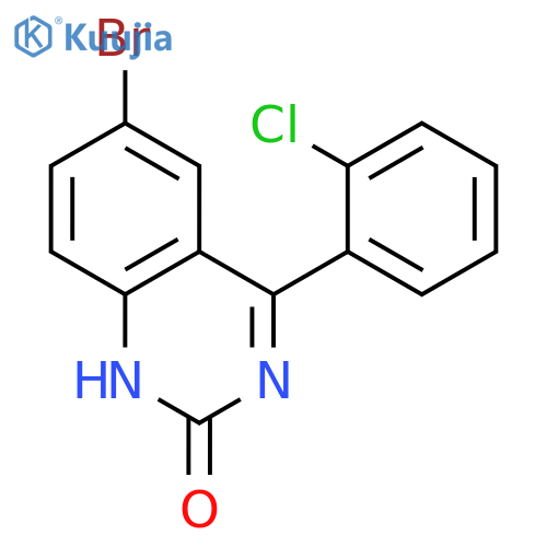 6-bromo-4-(2-chlorophenyl)quinazolin-2-ol structure