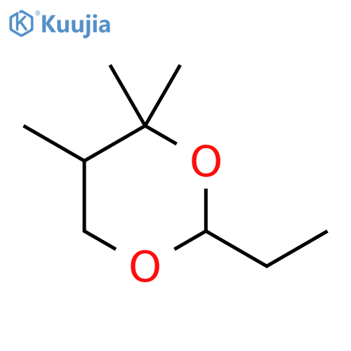 1,3-DIOXANE, 2-ETHYL-4,4,5-TRIMETHYL- structure
