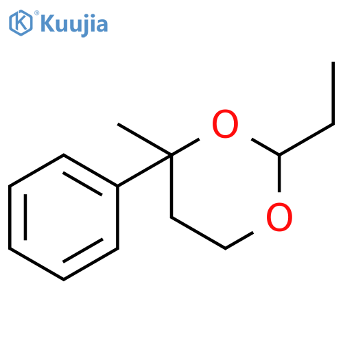 1,3-DIOXANE, 2-ETHYL-4-METHYL-4-PHENYL- structure