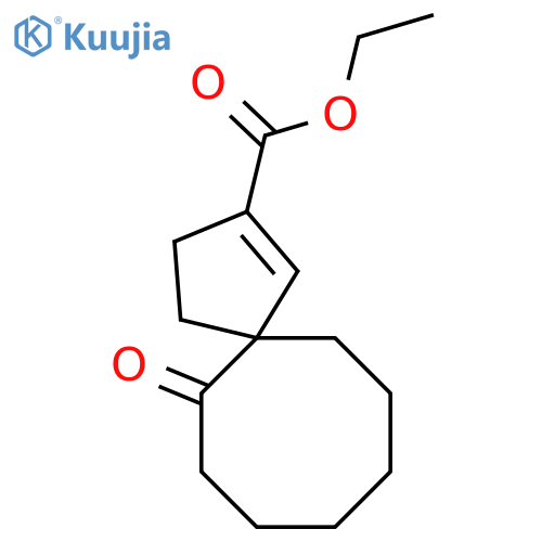 SPIRO[4.7]DODEC-1-ENE-2-CARBOXYLIC ACID, 6-OXO-, ETHYL ESTER structure