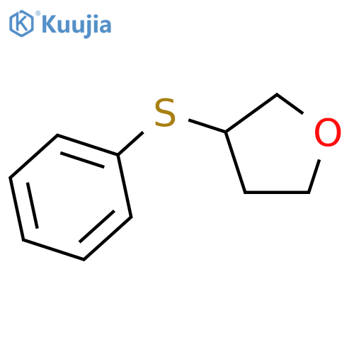 FURAN, TETRAHYDRO-3-(PHENYLTHIO)- structure