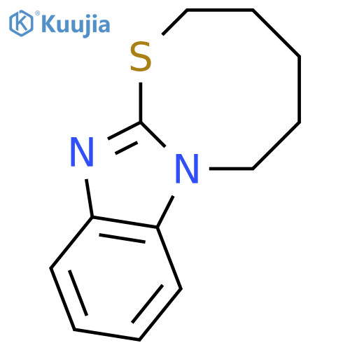 2H-[1,3]Thiazocino[3,2-a]benzimidazole, 3,4,5,6-tetrahydro- structure
