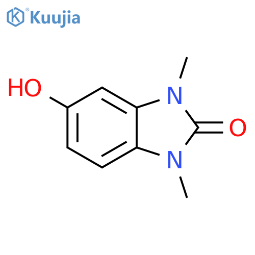 5-hydroxy-1,3-dimethyl-2,3-dihydro-1H-1,3-benzodiazol-2-one structure