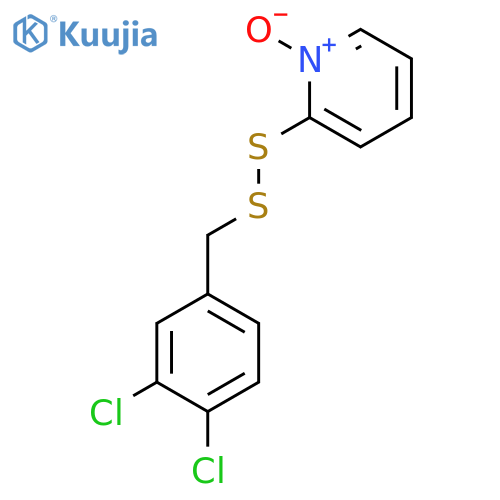 2-{[(3,4-Dichlorophenyl)methyl]disulfanyl}-1-oxo-1lambda~5~-pyridine structure