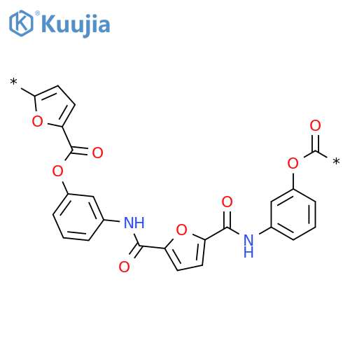 POLY(2,5-FURANDIYLCARBONYLOXY-1,3-PHENYLENEIMINOCARBONYL-2,5-FURANDIYLCARBONYLIMINO-1,3-PHENYLENEOXYCARBONYL) structure