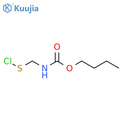 Butyl N-(Chlorosulfenyl)-N-methylcarbamate structure