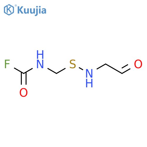 CARBAMIC FLUORIDE, [(FORMYLMETHYLAMINO)THIO]METHYL- structure