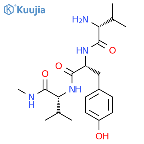 D-VALINAMIDE, D-VALYL-D-TYROSYL-N-METHYL- structure