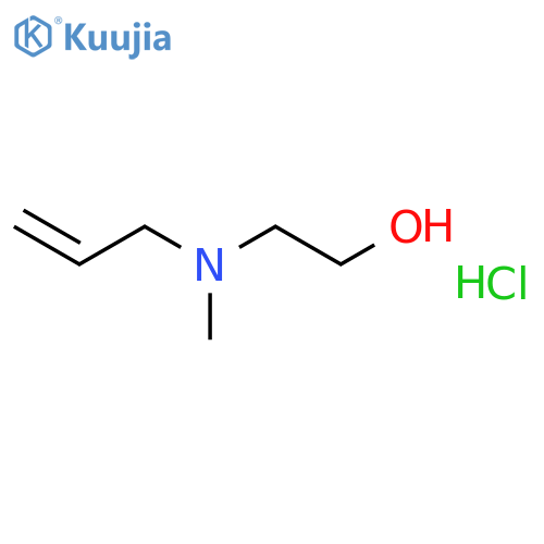 ETHANOL, 2-(METHYL-2-PROPENYLAMINO)-, HYDROCHLORIDE structure