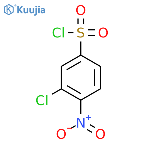 3-Chloro-4-nitrobenzene-1-sulfonyl chloride structure