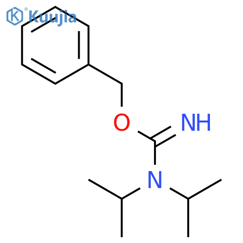 Carbamimidic acid, N,N-bis(1-methylethyl)-, phenylmethyl ester structure