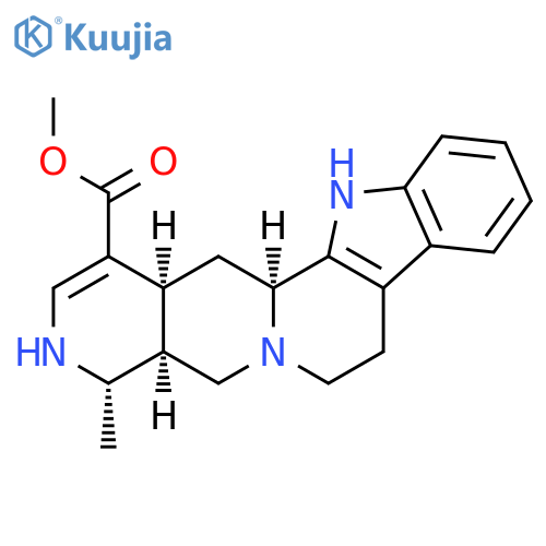 Indolo[2',3':3,4]pyrido[1,2-b][2,7]naphthyridine-1-carboxylic acid, 3,4,4a,5,7,8,13,13b,14,14a-decahydro-4-methyl-, methyl ester, (4S,4aS,13bS,14aS)- structure