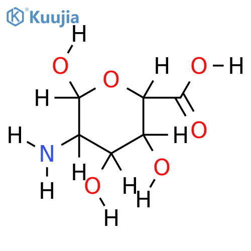 L-2-Amino-2-deoxyaltruronic acid structure