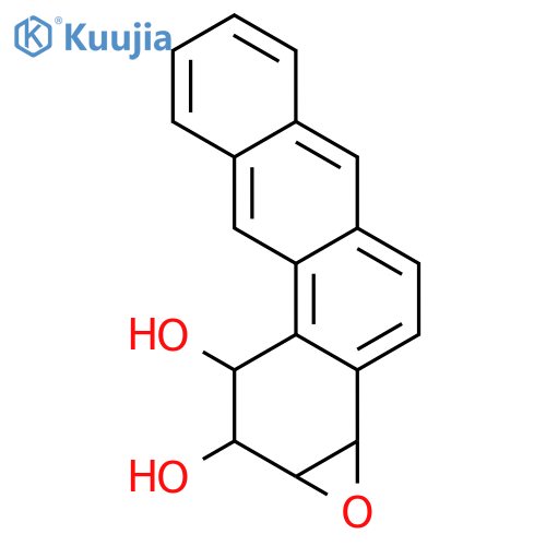 (1aR,10R,11S,11aS)-1a,10,11,11a-tetrahydrotetrapheno[3,4-b]oxirene-10,11-diol structure