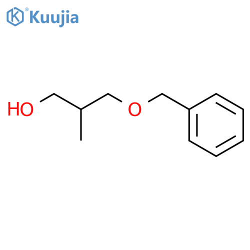 2-Methyl-3-phenylmethoxypropan-1-ol structure