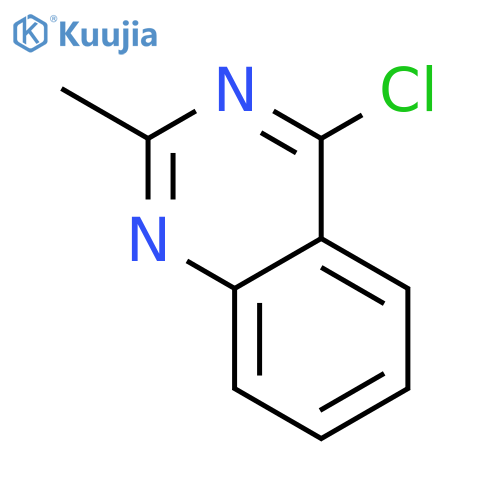 4-chloro-2-methyl-quinazoline structure