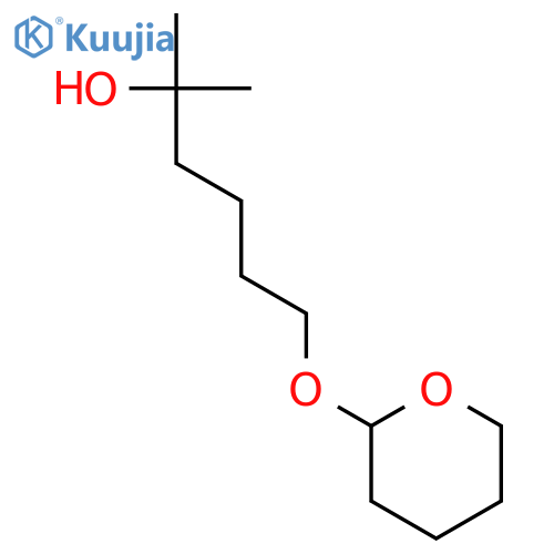 2-Hexanol, 2-methyl-6-[(tetrahydro-2H-pyran-2-yl)oxy]- structure