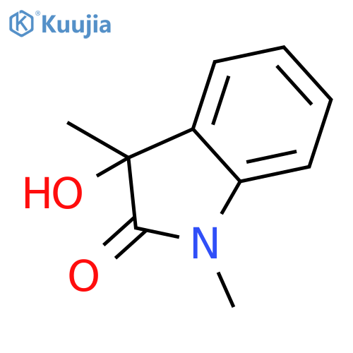 2H-Indol-2-one, 1,3-dihydro-3-hydroxy-1,3-dimethyl-, (3S)- structure