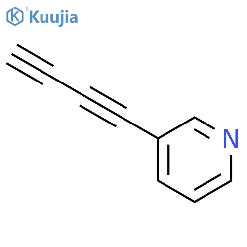 Pyridine, 3-(1,3-butadiynyl)- structure