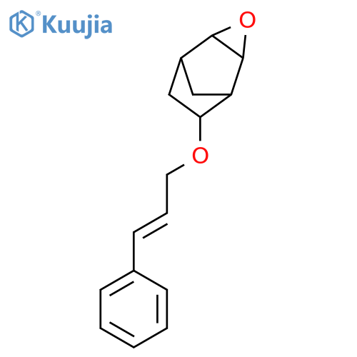 3-Oxatricyclo[3.2.1.02,4]octane, 6-[(3-phenyl-2-propenyl)oxy]- structure