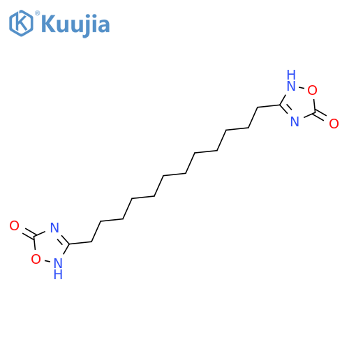 1,2,4-Oxadiazol-5(2H)-one, 3,3'-(1,12-dodecanediyl)bis- structure