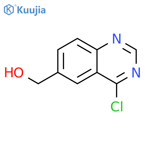 6-Quinazolinemethanol, 4-chloro- structure