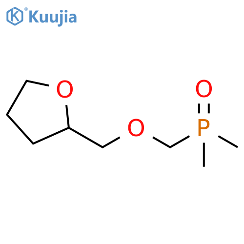 Phosphine oxide, dimethyl[[(tetrahydro-2-furanyl)methoxy]methyl]- structure