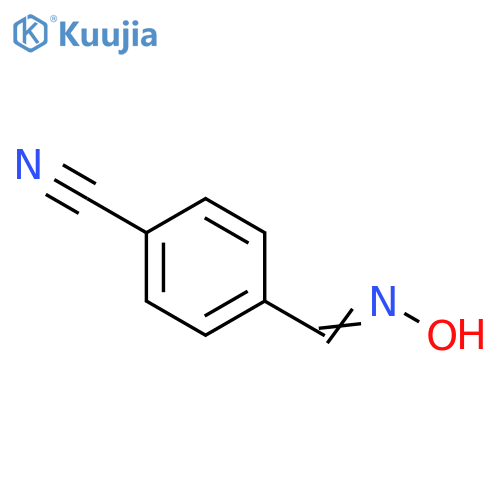 Benzonitrile, 4-[(hydroxyimino)methyl]- structure
