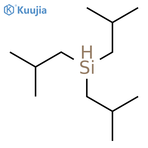 Silane,tris(2-methylpropyl)- structure