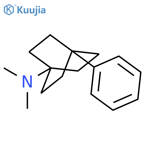 N,N-Dimethyl-4-phenylbicyclo[2.2.2]octan-1-amine structure