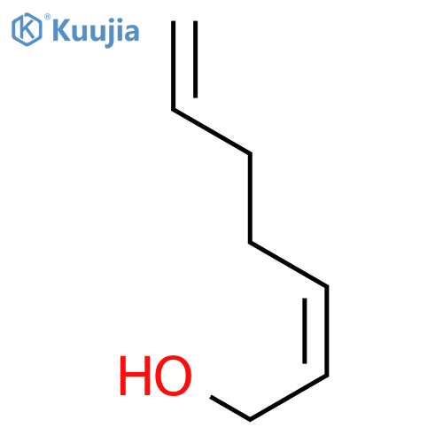 2,6-HEPTADIEN-1-OL, (Z)- structure