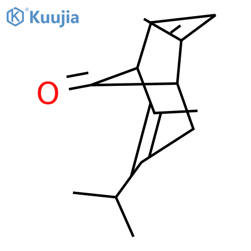 Bicyclo[3.3.1]nona-2,6-dien-9-one, 2,6-dimethyl-3-(1-methylethyl)- structure