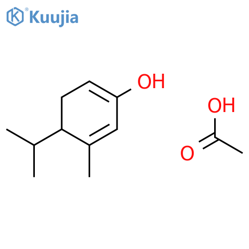 1,5-CYCLOHEXADIEN-1-OL, 5-METHYL-4-(1-METHYLETHYL)-, ACETATE structure