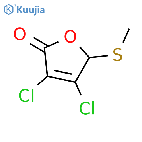 2(5H)-Furanone, 3,4-dichloro-5-(methylthio)- structure