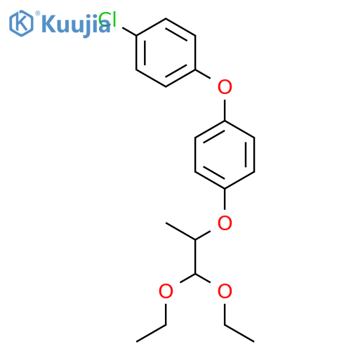 BENZENE, 1-CHLORO-4-[4-(2,2-DIETHOXY-1-METHYLETHOXY)PHENOXY]- structure