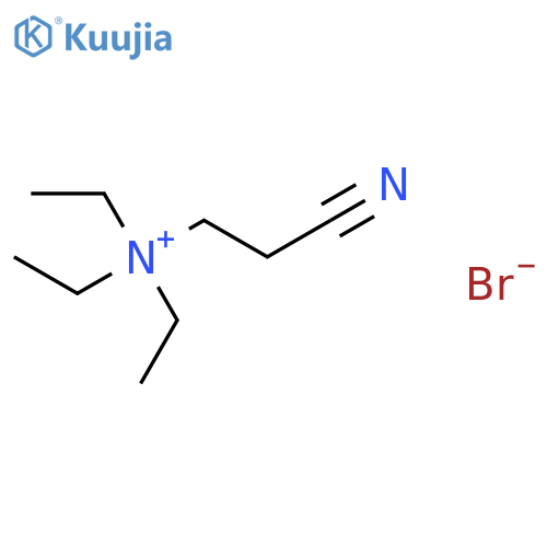 ETHANAMINIUM, 2-CYANO-N,N,N-TRIETHYL-, BROMIDE structure