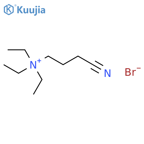 1-Propanaminium, 3-cyano-N,N,N-triethyl-, bromide structure