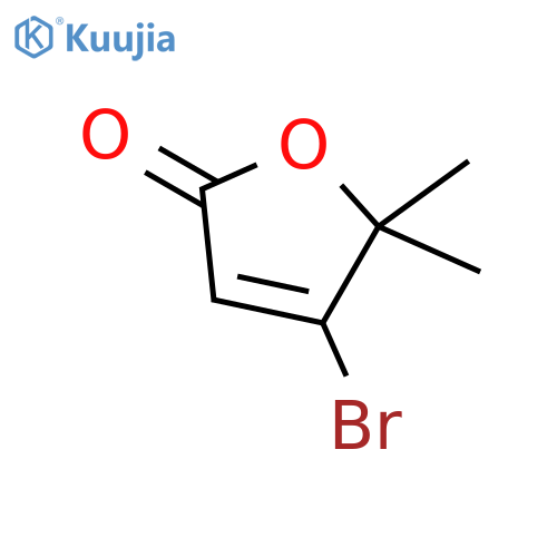 2(5H)-Furanone, 4-bromo-5,5-dimethyl- structure