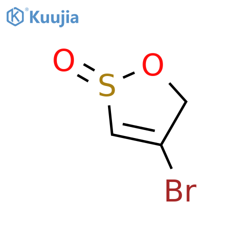 5H-1,2-OXATHIOLE, 4-BROMO-, 2-OXIDE structure