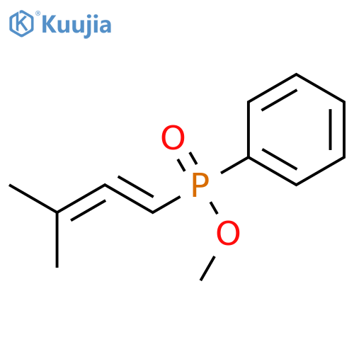 Phosphinic acid, (3-methyl-1,2-butadienyl)phenyl-, methyl ester structure