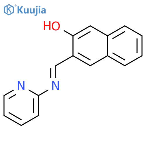 3-[(Pyridin-2-ylamino)methylidene]naphthalen-2-one structure