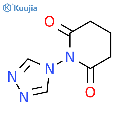 2,6-Piperidinedione, 1-(4H-1,2,4-triazol-4-yl)- structure