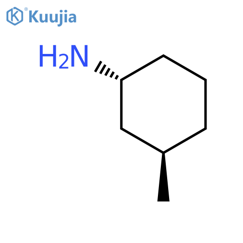 Cyclohexanamine, 3-methyl-, (1R-trans)- structure