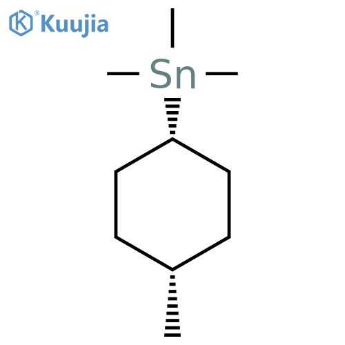 STANNANE, TRIMETHYL(CIS-4-METHYLCYCLOHEXYL)- structure