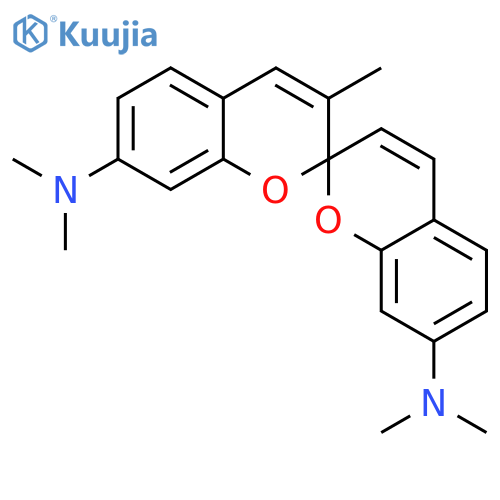 2,2'-Spirobi[2H-1-benzopyran]-7,7'-diamine, N,N,N',N',3-pentamethyl- structure