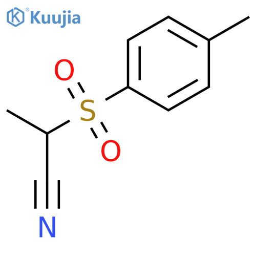 PROPANENITRILE, 2-[(4-METHYLPHENYL)SULFONYL]- structure