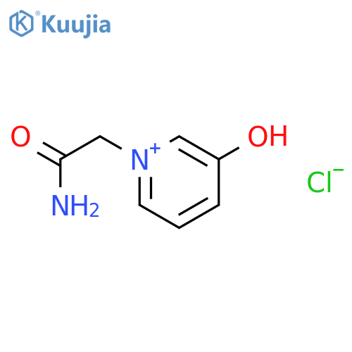 PYRIDINIUM, 1-(2-AMINO-2-OXOETHYL)-3-HYDROXY-, CHLORIDE structure